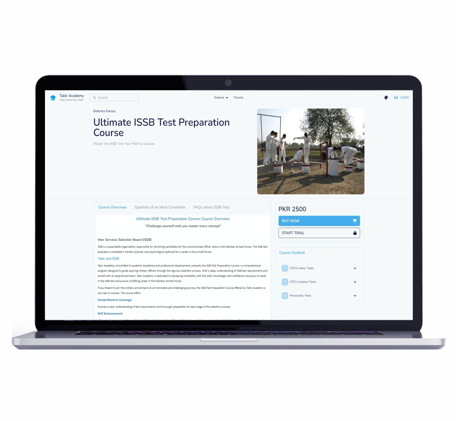 Ultimate ISSB Test Preparation Course