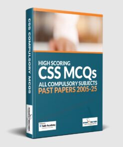 High Scoring CSS Compulsory Subjects MCQs Guide Package