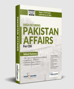 High Scoring CSS Pakistan Affairs Guide Package