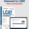 LCAT Guide + Personal Statement Preparation Course Package