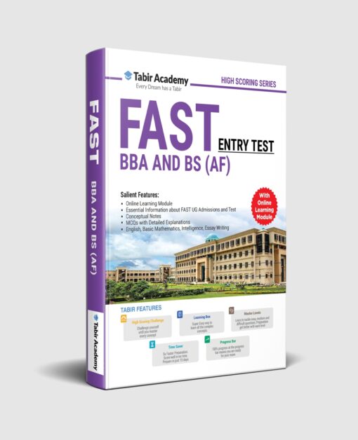 FAST BBA- BS (AF) Entry Test Guide Package