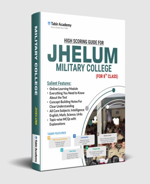 High Scoring Jhelum Military College Guide Package (for 8th Class)