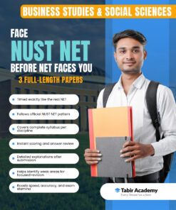 NUST NET Full Length Papers - Business Studies and Social Sciences
